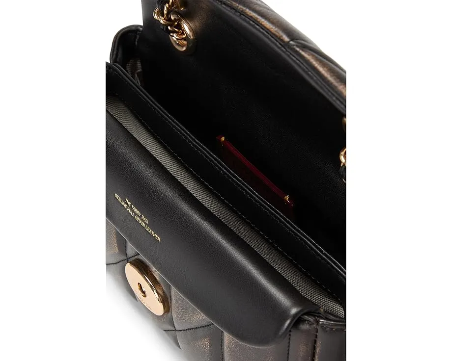 Сумка COACH Tabby через плечо 20 с стежкой и цепным ремнем из состаренной кожи