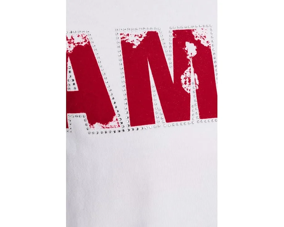 Футболка Sanctuary с цветочным декором и пайетками