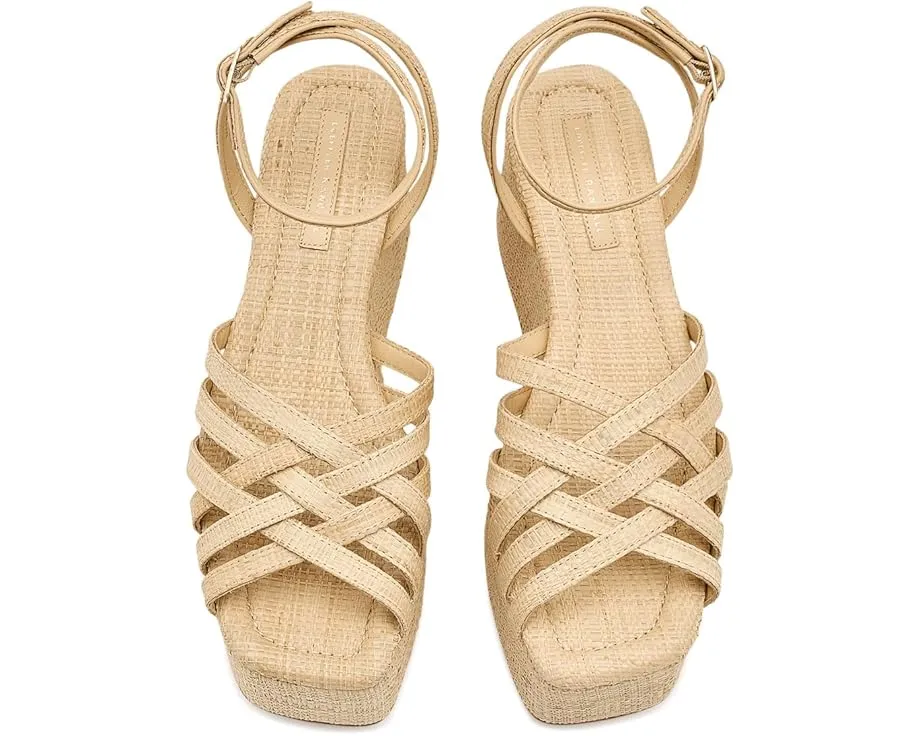 Сандалии Loeffler Randall Channing на платформе с регулируемым ремешком