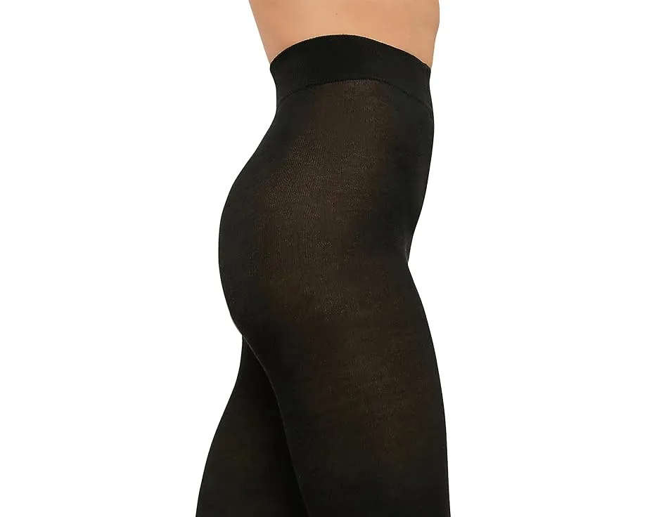 Колготки-леггинсы Wolford из мериносовой шерсти с усиленными мыском и пяткой