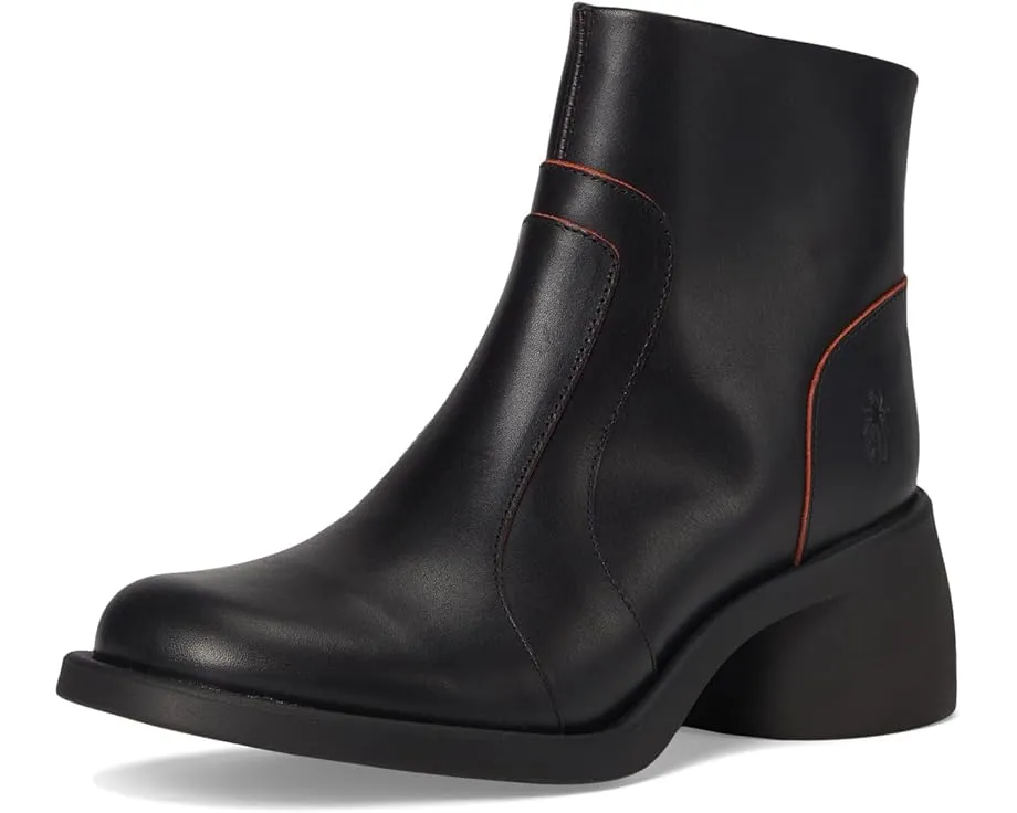 Ботинки Hewi304fly на расклешенном каблуке из мягкой кожи FLY LONDON