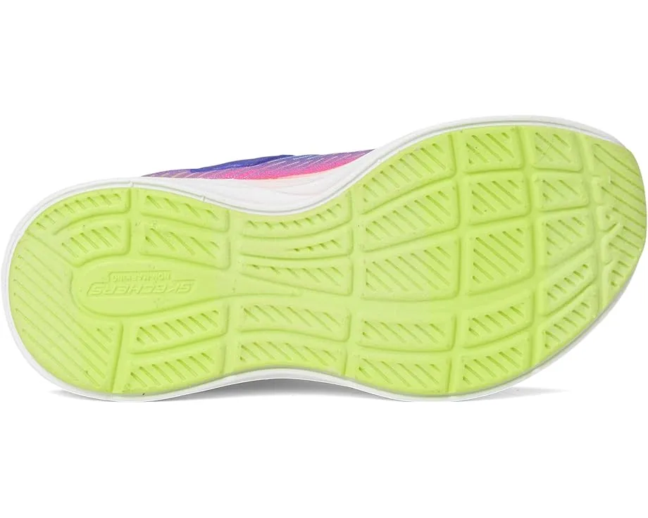 Кроссовки Skechers Go-Run Accelerate Glitter Soul для детей с градиентным блеском