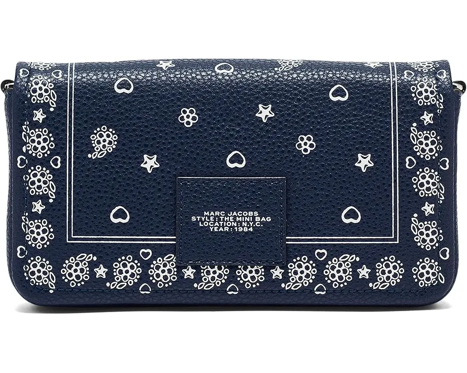 Мини сумка The Bandana Mini с откидным клапаном и съемным ремнем Marc Jacobs