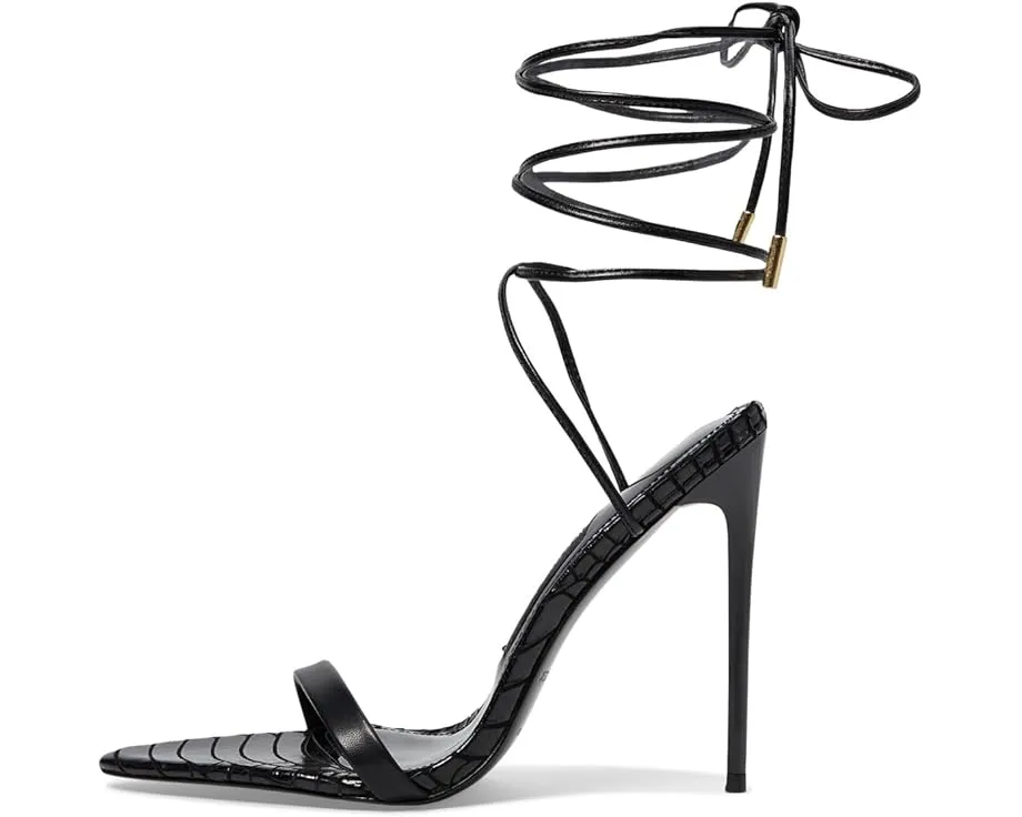 Босоножки Jessica Rich Rich Sandal на шпильке с перьями