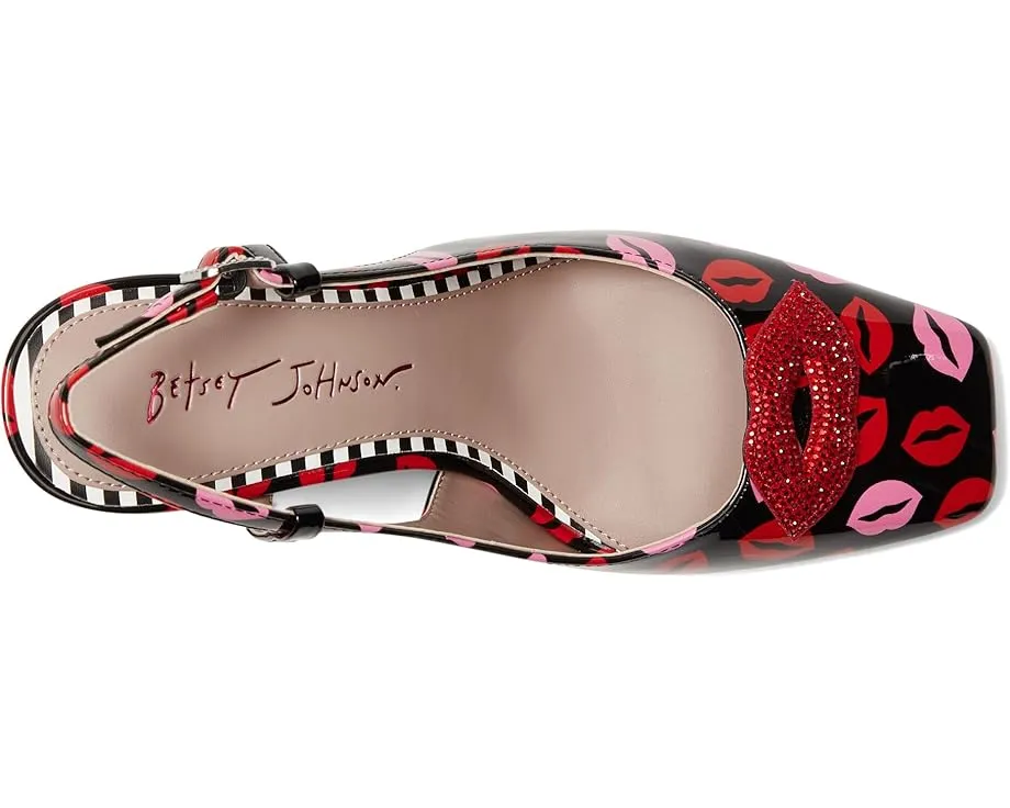 Туфли-лодочки Ashhley с принтом губ от Blue by Betsey Johnson