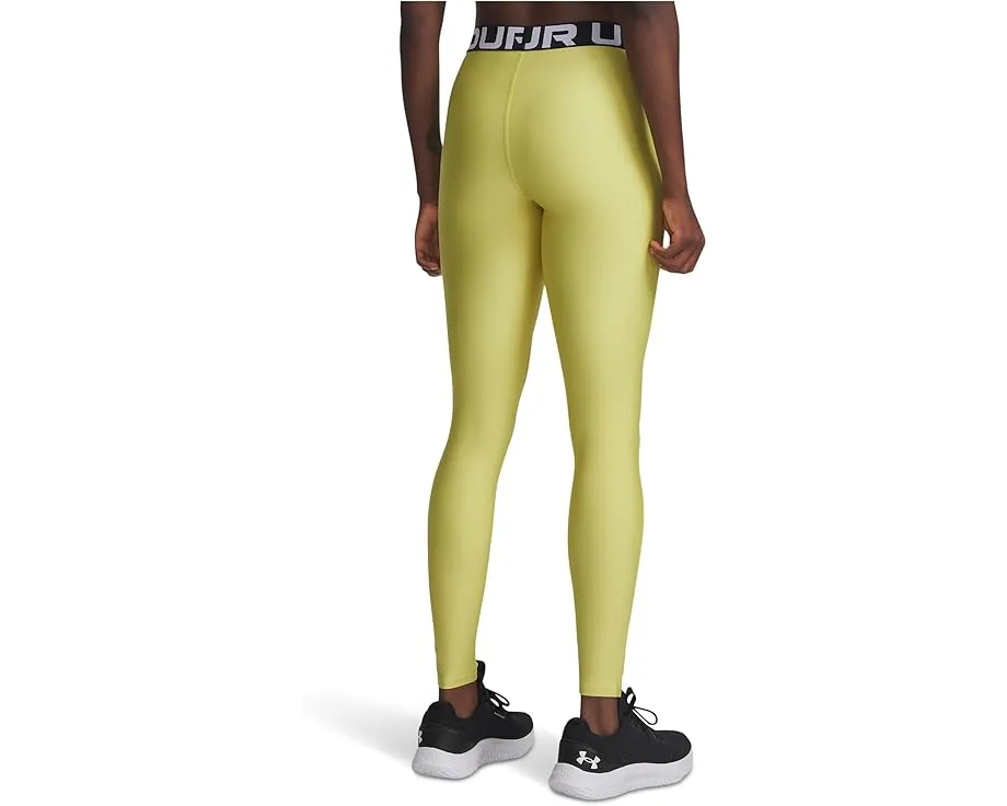 Леггинсы Under Armour HeatGear Authentics с эластичным поясом и 4-сторонним растяжением