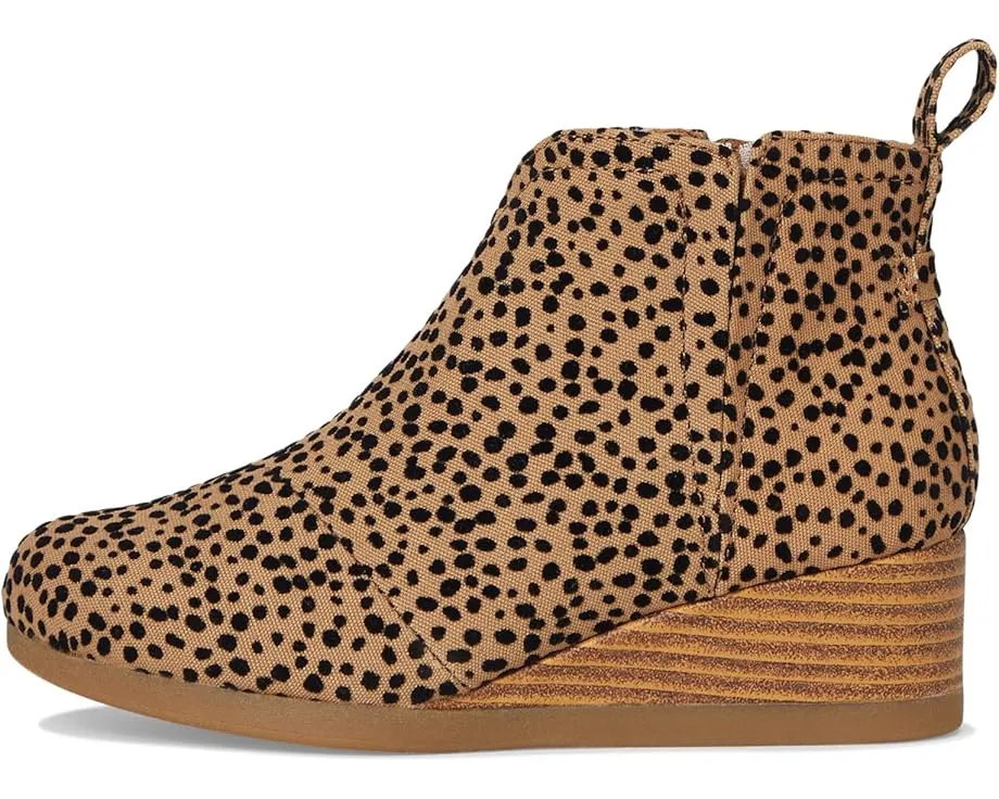 Детские сапожки TOMS Kids Clare на клиновидном каблуке с молнией