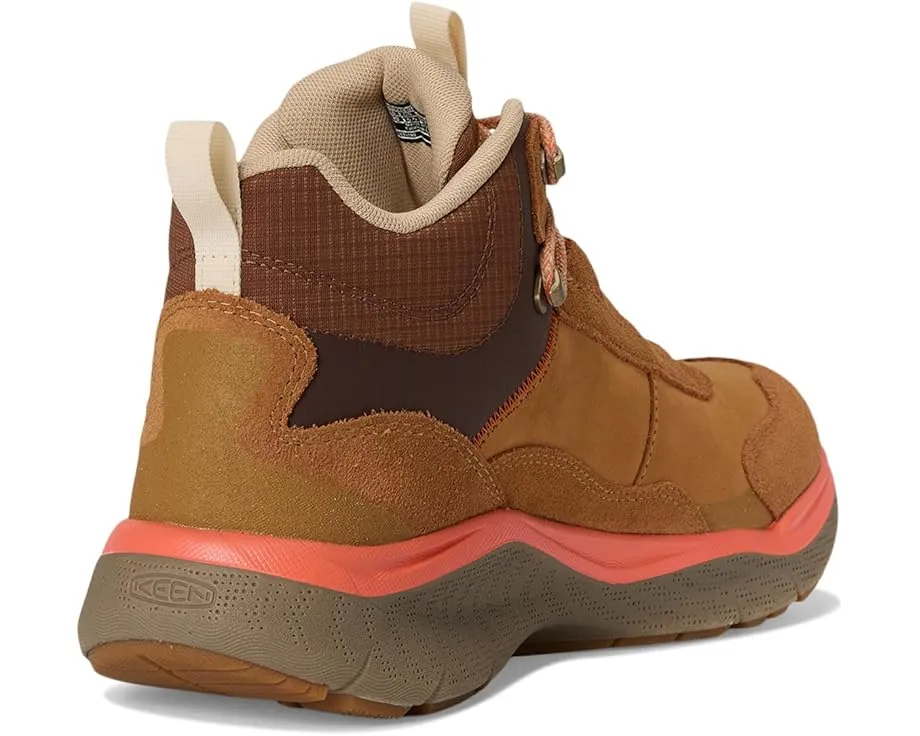 Водонепроницаемые кожаные треккинговые ботинки KEEN Leiki с мембраной KEEN.DRY