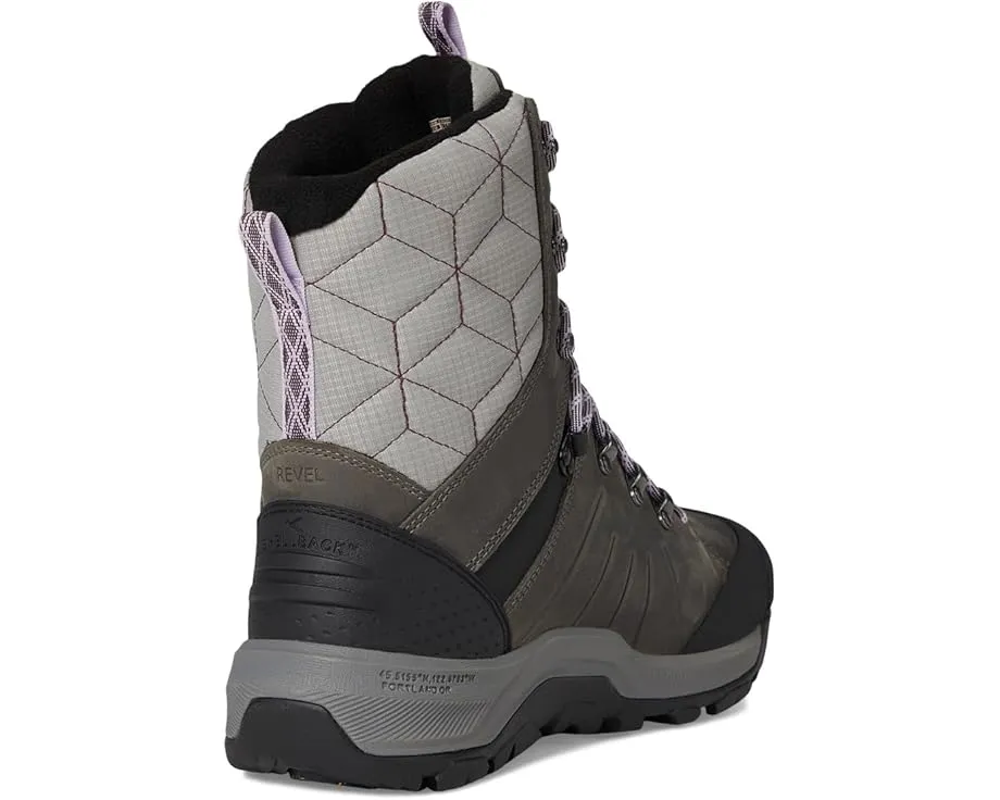 Утепленные водонепроницаемые зимние ботинки KEEN Revel 4 High с технологией Polar Grip