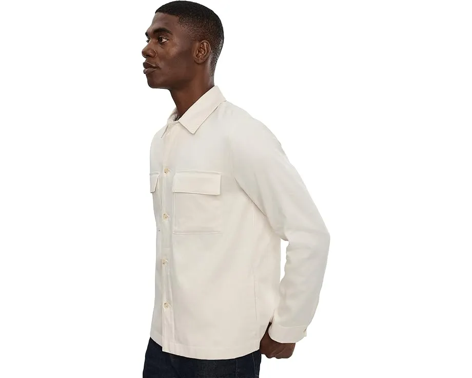 Куртка Vince Chore из стрейч-льна с накладными карманами