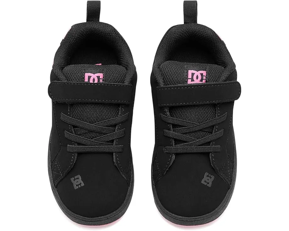 Кроссовки DC Kids Court Graffik Elastic для малышей на шнурках-резинке
