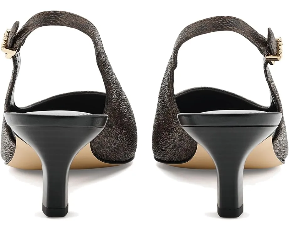Туфли MICHAEL Michael Kors Amara Toe Cap Sling Pumps с мыском и киттеном