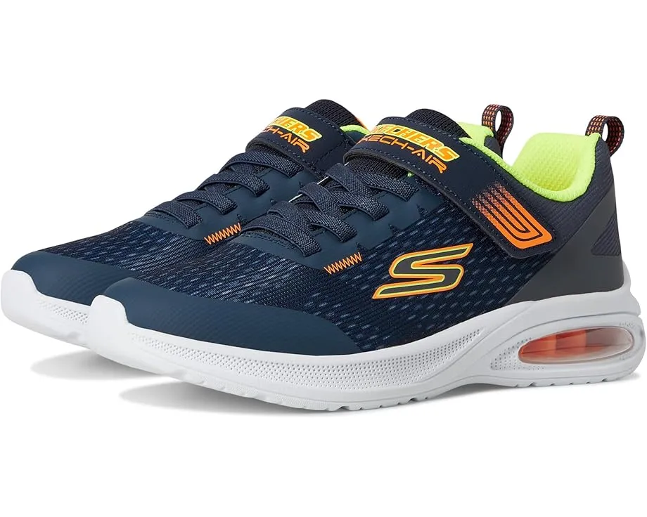 Детские кроссовки SKECHERS KIDS Microspec Max Advance-squad-p с технологией Skech-Air