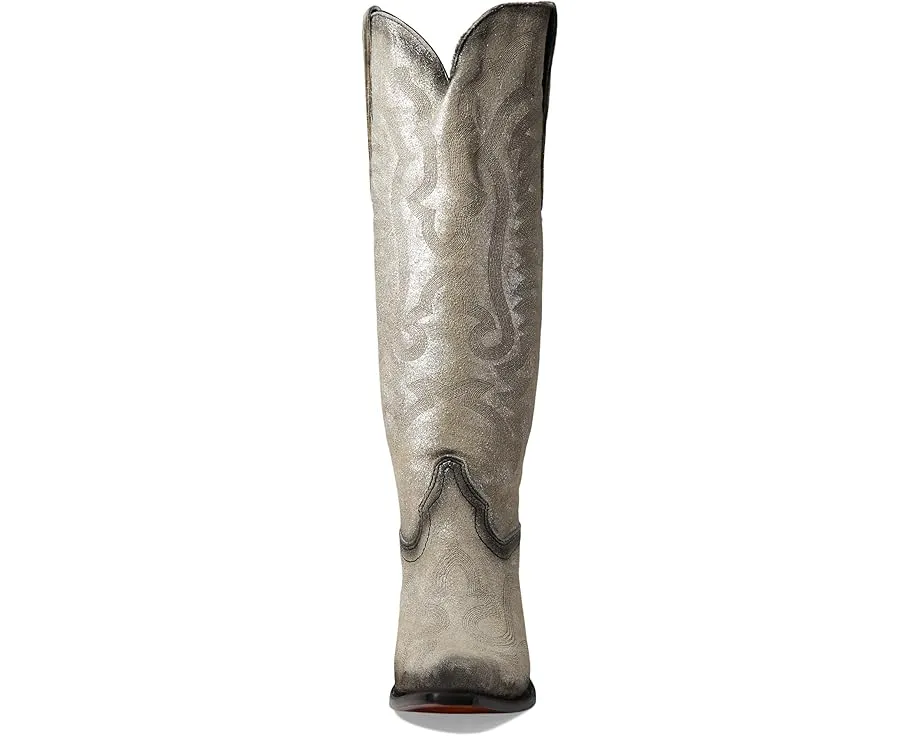 Высокие сапоги Corral Z5224 до колена с металлическими деталями и вышивкой