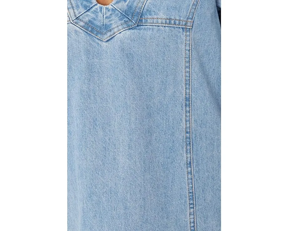 Комплект Goldie Free People с топом на завязках и юбкой миди
