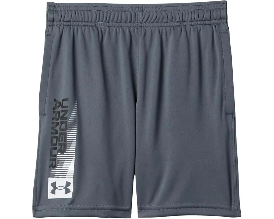 Under Armour Tech Wordmark шорты для старших детей с влагоотводящей тканью