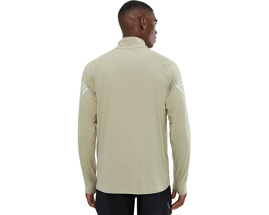 Полузип Adi365 Iconic для бега с технологией CLIMACOOL и отверстиями для большого пальца adidas