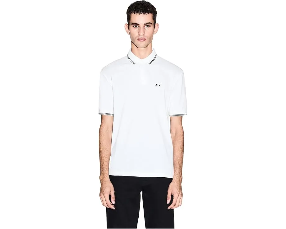 Поло Essential Logo с вышитым логотипом Armani Exchange