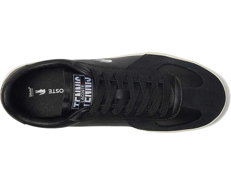 Кроссовки Lacoste Baseshot Pro с верхом из кожи и замши