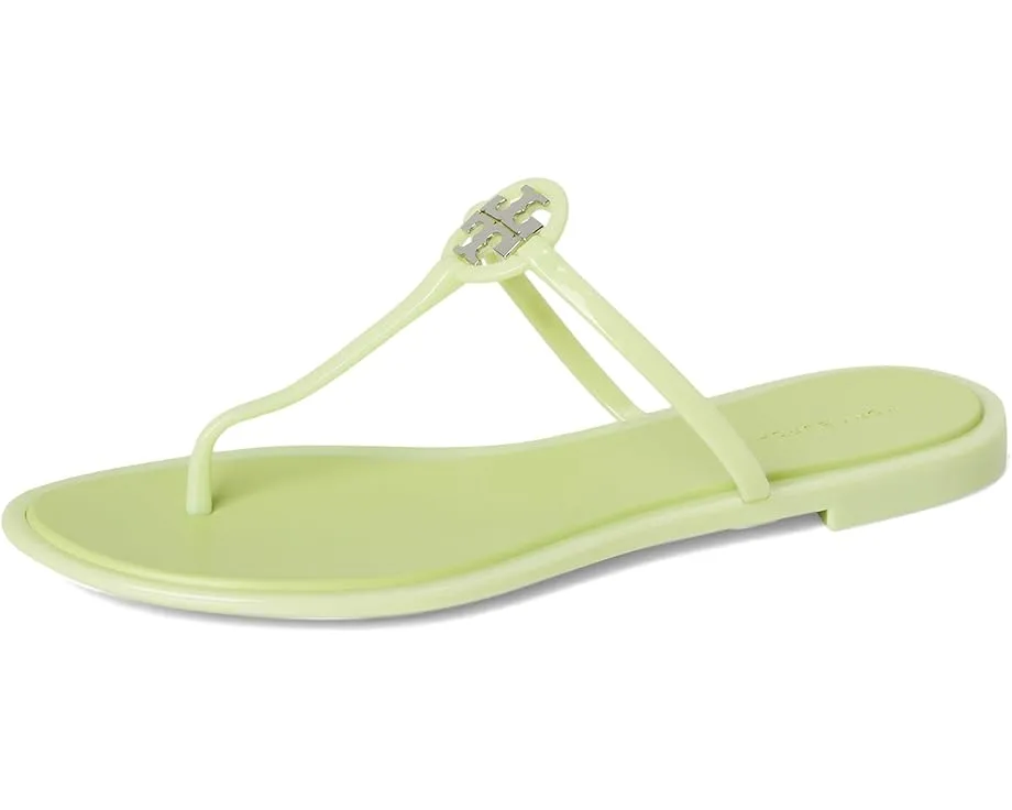 Желейные босоножки Tory Burch Mini Miller с логотипом Double T