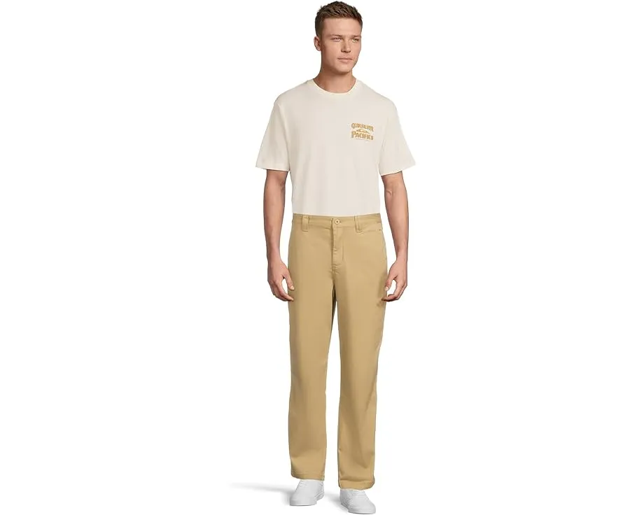 Брюки Quiksilver Union Stretch с эластаном прямого кроя