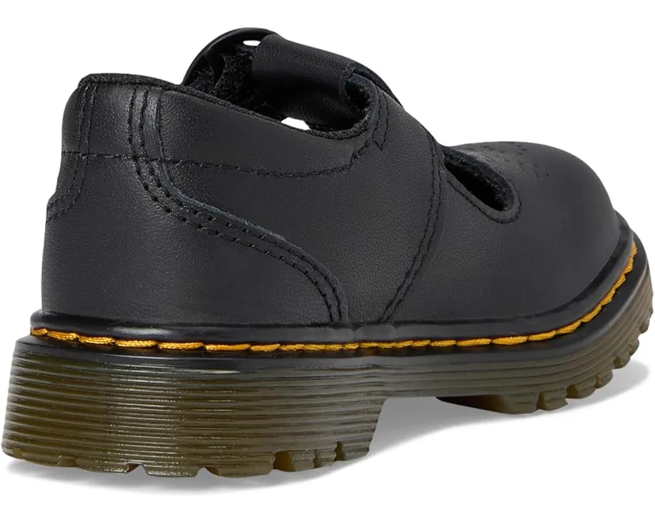 Туфли T-bar Dr. Martens Polley II T для малышей с перфорацией
