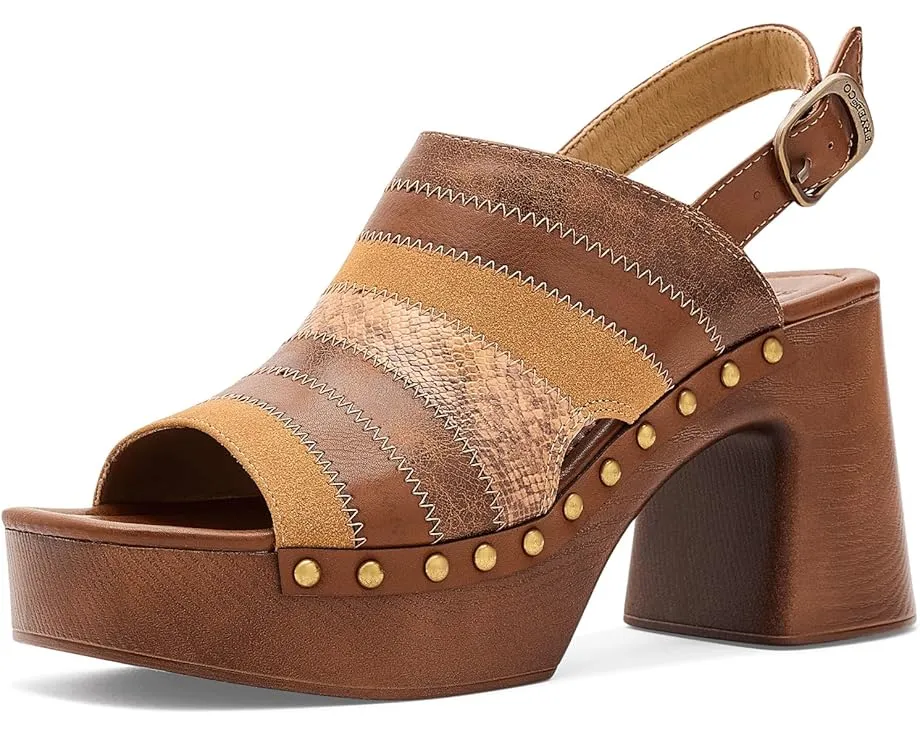 Сабо FRYE AND CO. Wylie Patchwork с блочным каблуком