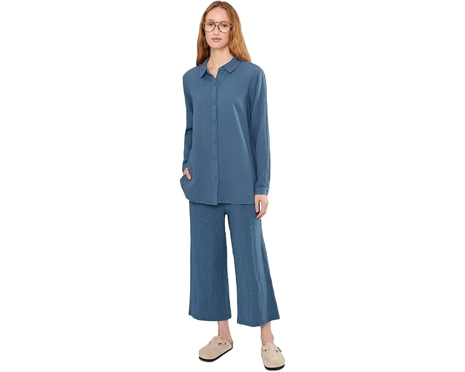 Туника Long Sleeve Button Up с воротником от Mod-o-doc