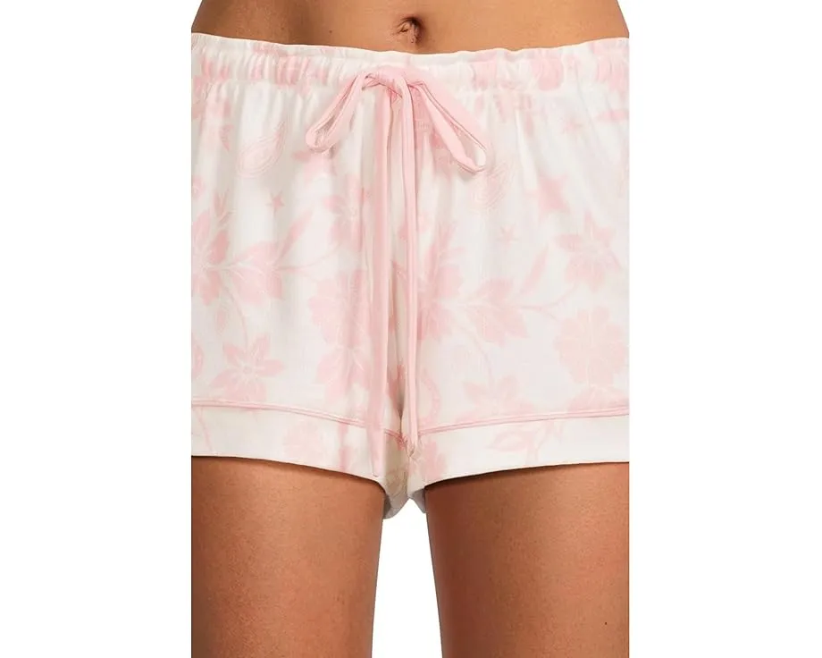 Пижамный комплект P.J. Salvage с цветочным принтом и шортами на завязках