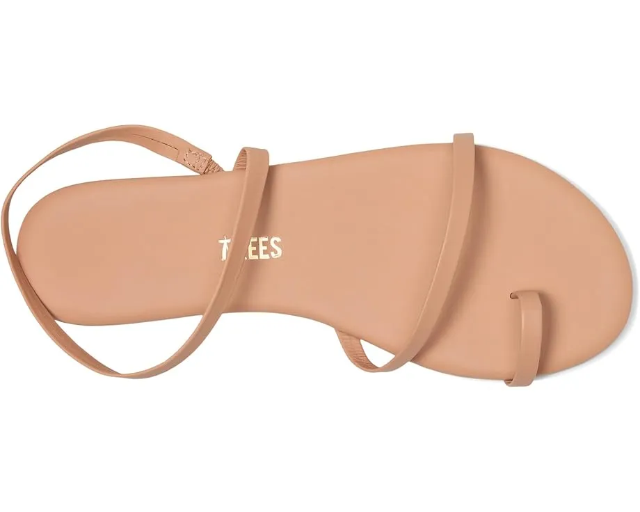 Сандалии TKEES Mia Napa из кожи с тремя тонкими ремешками