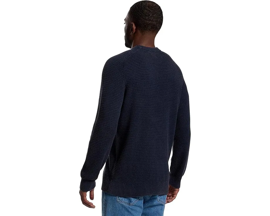 Свитер Textured Washed Cotton с круглой горловиной и фактурной поверхностью от L.L.Bean