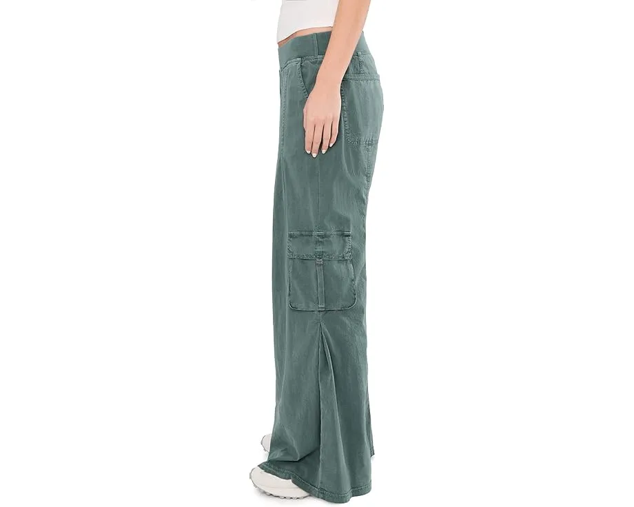 Широкие брюки XCVI Erwin Wide Leg с боковыми складками и карманами