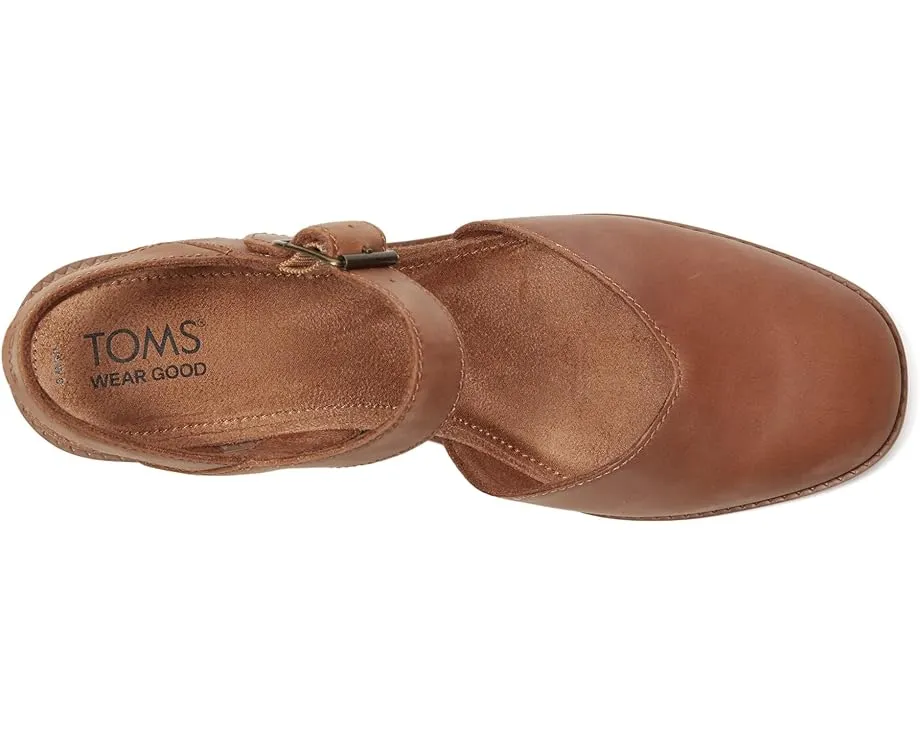TOMS Туфли Jaclyn на устойчивом каблуке с ремешком и пряжкой