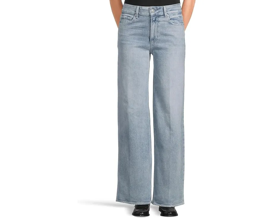 Джинсы Paige Sasha 32 дюйма в цвете Verse с прямой штаниной и высокой посадкой