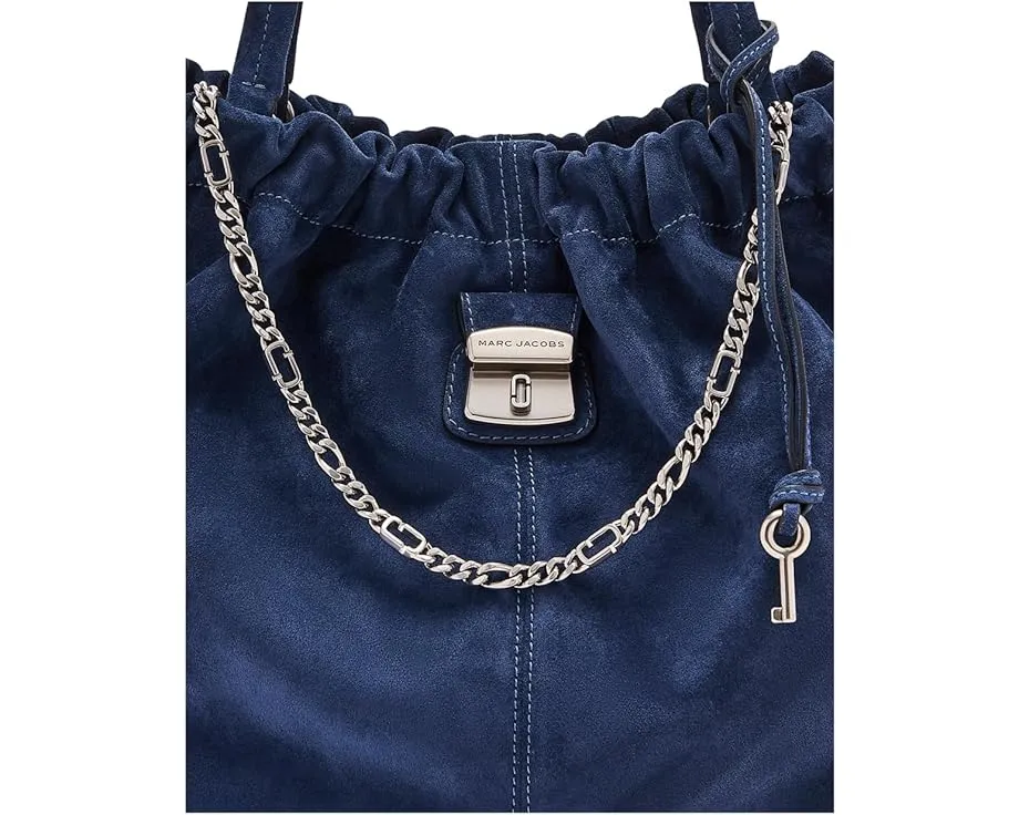 Сумка тоут The Denim Suede Cristina из денима с замшевой отделкой Marc Jacobs