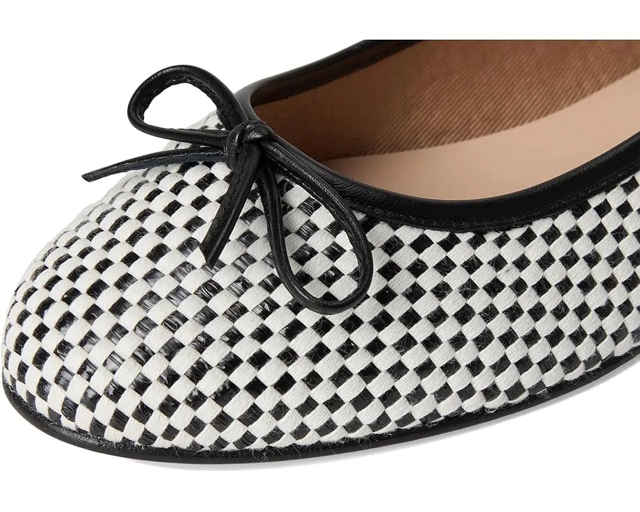 Балетки French Sole Marge из конопляного полотна с бантом и стелькой EVA