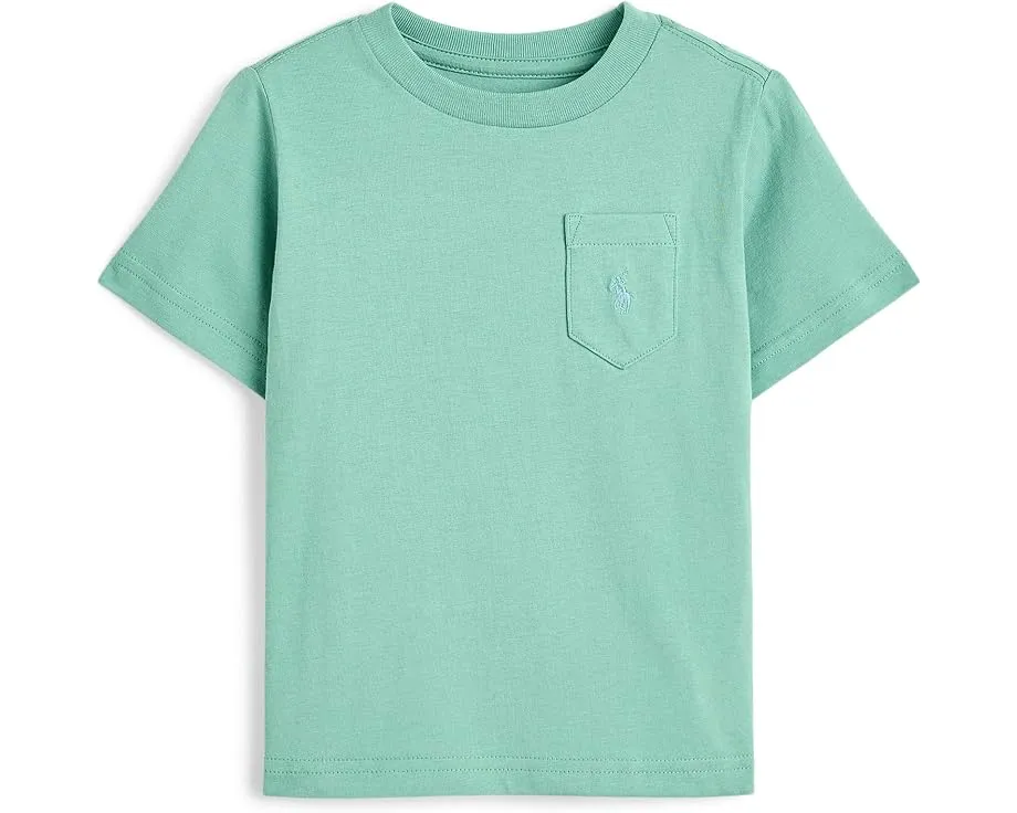 Детская футболка Polo Ralph Lauren из хлопкового джерси с карманом