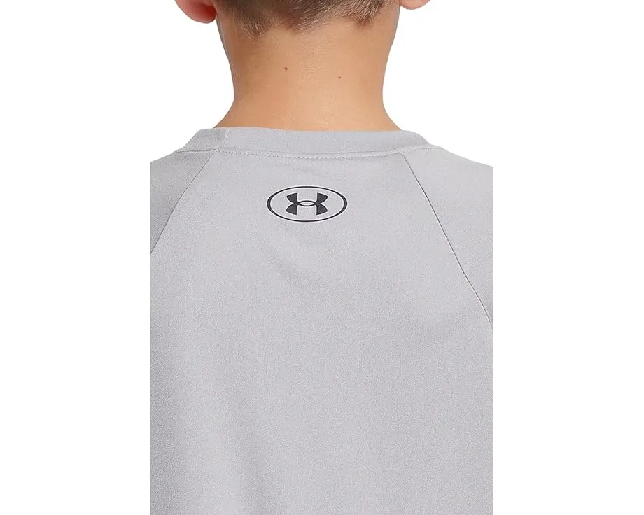 Under Armour футболка Tech Hybrid Print с длинным рукавом для детей