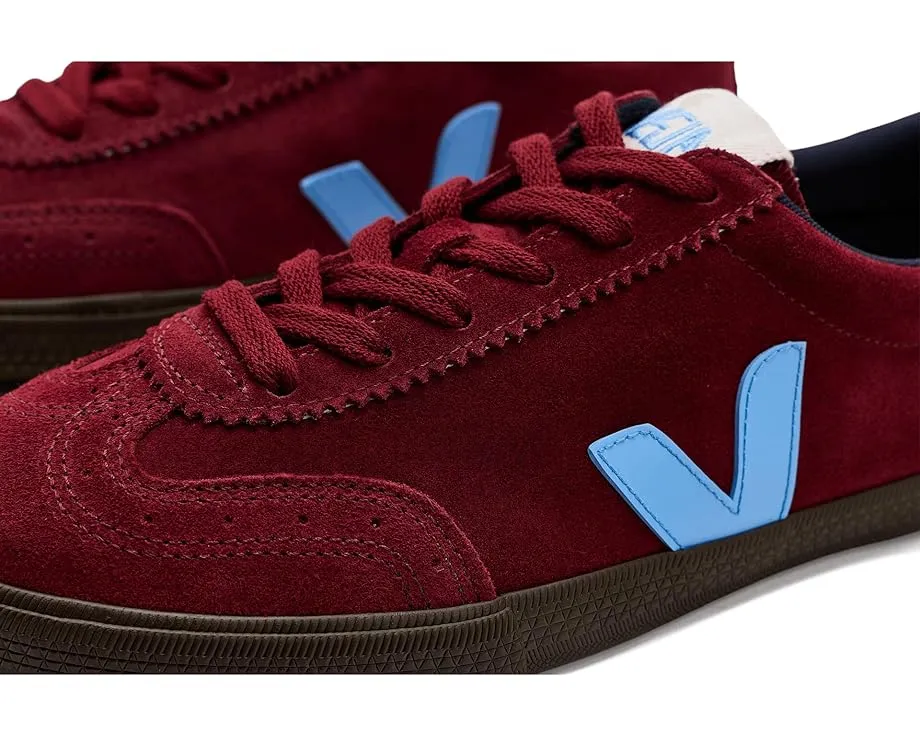 Кроссовки VEJA Volley из органического хлопка с замшей и кожей