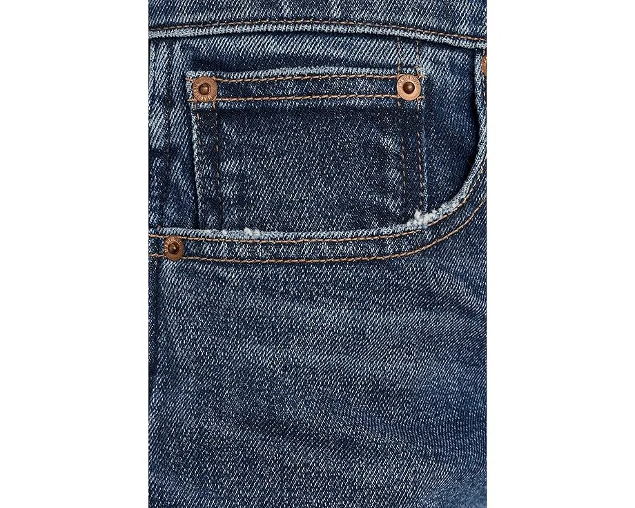 Джинсы Madewell Longline Straight с высокой посадкой и прямыми штанинами в цвете Midnight Waters