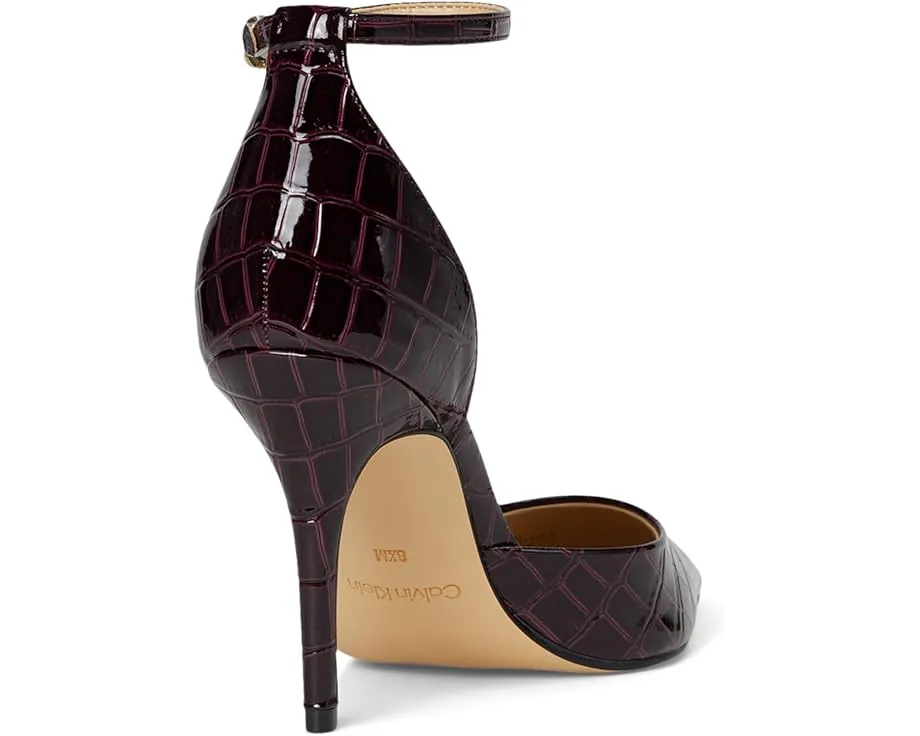 Туфли Olettia от Calvin Klein на шпильке с острым носком и регулируемой лямкой