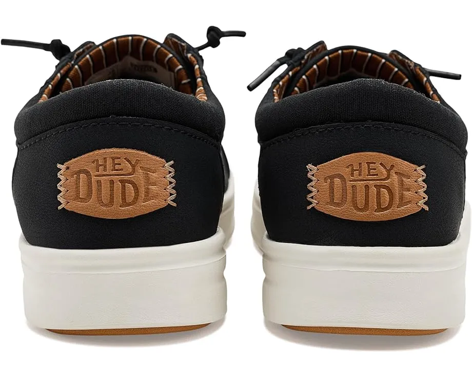 Hey Dude Kids Paul Pro Classic с гибким кожаным верхом и стелькой ЭВА