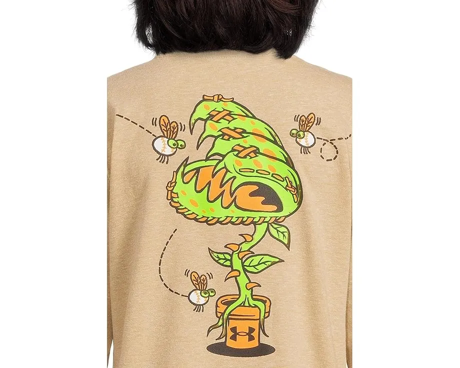 Under Armour Kids Бейсбольная футболка с длинным рукавом Baseball Fly Trap