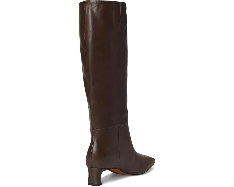 Высокие сапоги Vince Harlan с квадратным носком на удобном каблуке