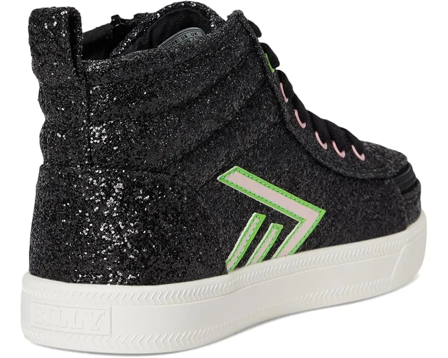 Детские высокие кроссовки BILLY CS High Top с молнией по всей длине и круглым носком