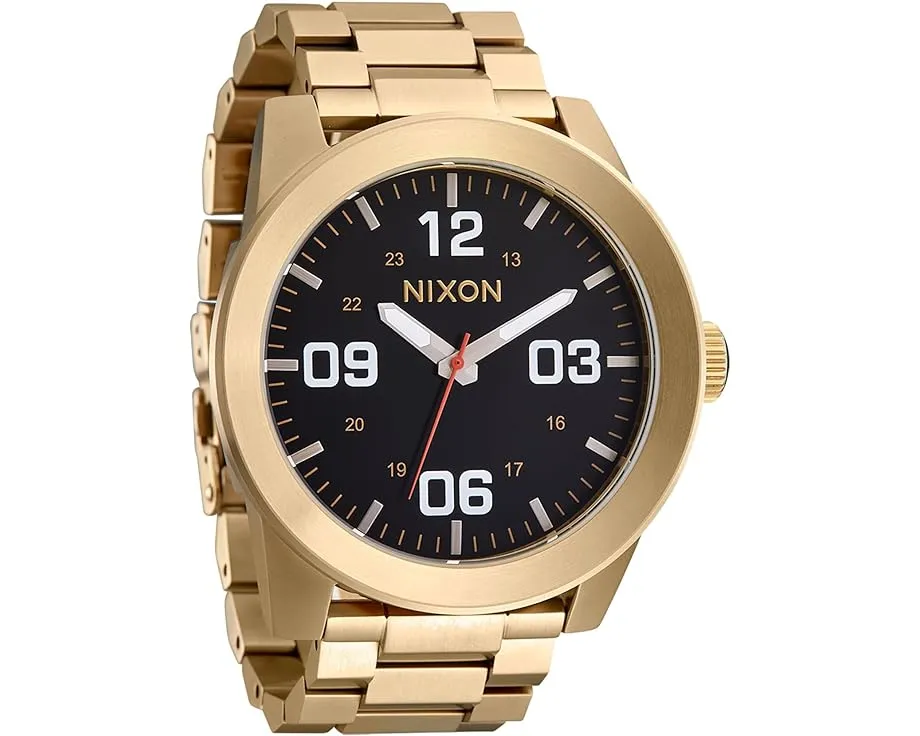 Наручные часы Nixon Corporal SS из нержавеющей стали с браслетом