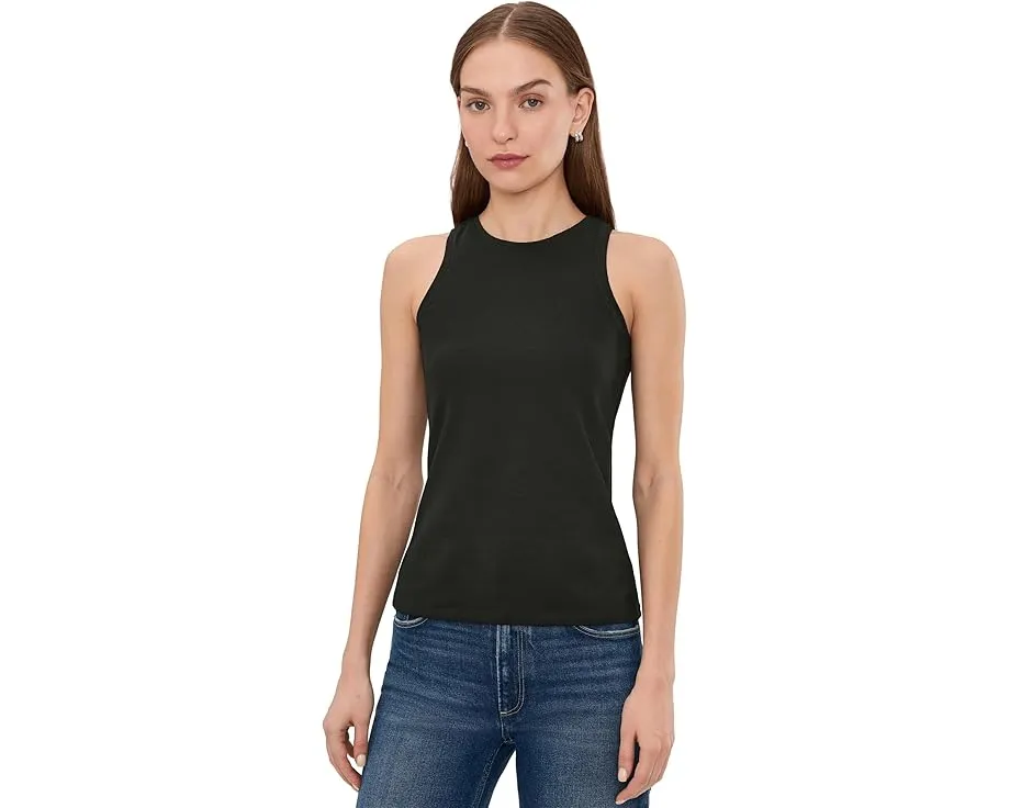 Майка NIC+ZOE с высоким горлом и облегающим силуэтом