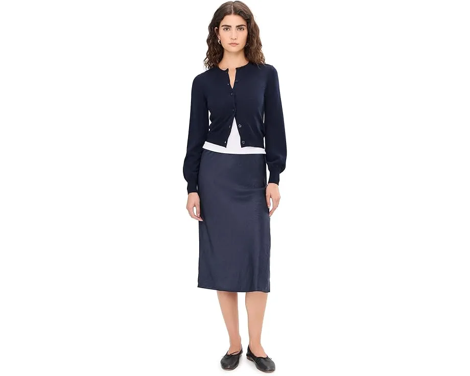 Мидовая юбка Howard из струящегося атласа от Madewell