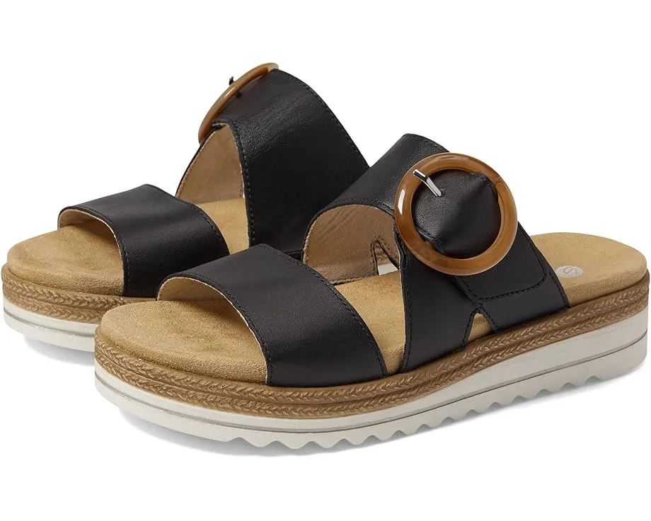 Сандалии Rieker Jocelyn 51 с декоративной пряжкой из кожи