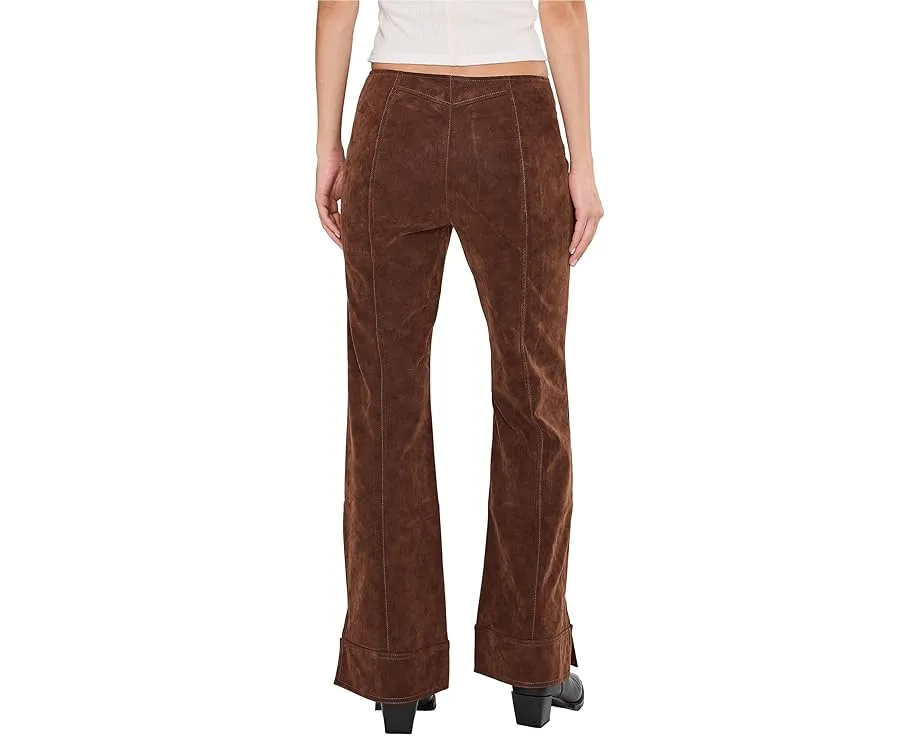 Штаны Free People Glow Up из велюра с карманами в стиле карго